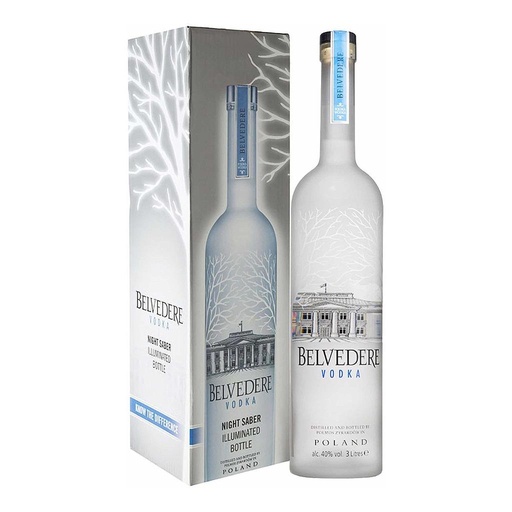 [33] VODKA BELVEDERE BLANCA 3 LT