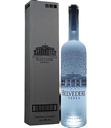 [1005] VODKA BELVEDERE BLANCA 6 LT